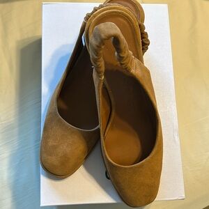 Aerosoles ALTONA sling back pump sz 8M
Tobacco Suede like new
